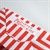 Red Candy Stripe Paper Carrier Bags