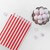 Red Candy Stripe Paper Bags