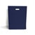 Navy Blue Biodegradable Plastic Carrier Bags