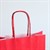 Cherry Red Premium Italian Paper Carrier Bags with Twisted Handles