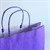 Lilac Premium Italian Paper Carrier Bags with Twisted Handles