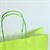 Lime Green Premium Italian Paper Carrier Bags with Twisted Handles