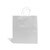 White Wide Base Paper Carrier Bags With Twisted Handles