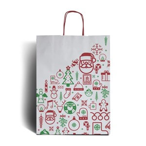 Iconic Christmas Premium Carrier Bags