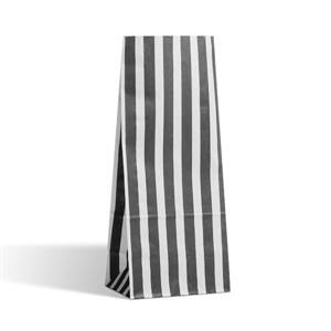 Black Stripe Pick n Mix Paper Bags