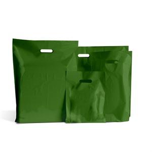 Harrods Green Biodegradable Plastic Carrier Bags