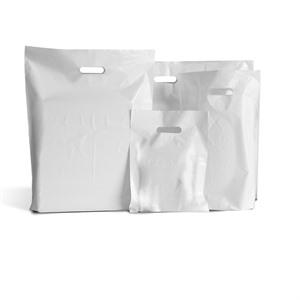 White Classic Plastic Carrier Bags [Standard Grade]