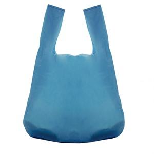 Recycled Blue Vest Style Plastic Carrier Bags