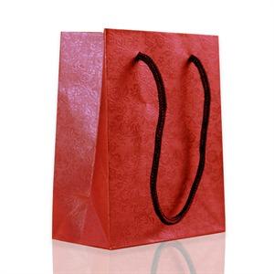 Rope Handled Gift Bags Red