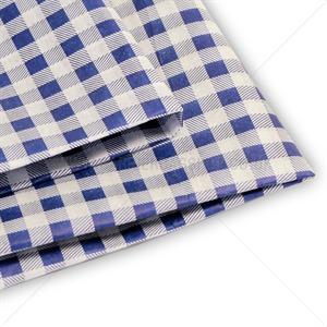 Blue Gingham Design Premium Tissue Paper