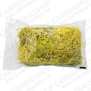 Shredded Yellow Coloured Premium Tissue Paper