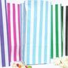 Light Blue Stripe Pick n Mix Paper Bags