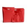 Red Biodegradable Plastic Carrier Bags