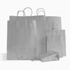 Grey  Premium Italian Paper Carrier Bags with Twisted Handles