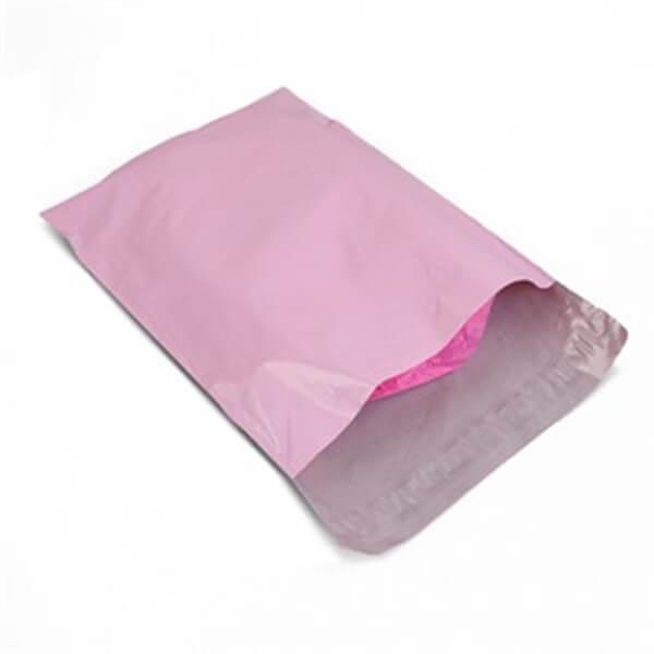 Pink Mailing Bags - Recycled Plastic