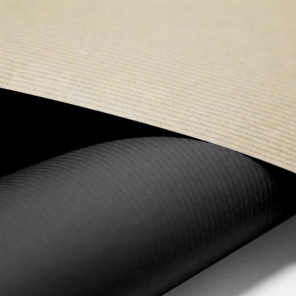 Black Kraft Roll Wrapping Paper