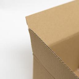 Printed Single Wall Cardboard Boxes - 4" x 4" x 4" [0201 Style]